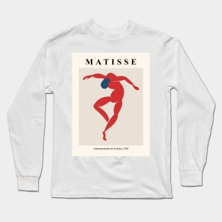 Henri Matisse Red The Dance Design Exhibition Wall Art, Art Print Poster, Men Women Tshirt Long Sleeve T-Shirt